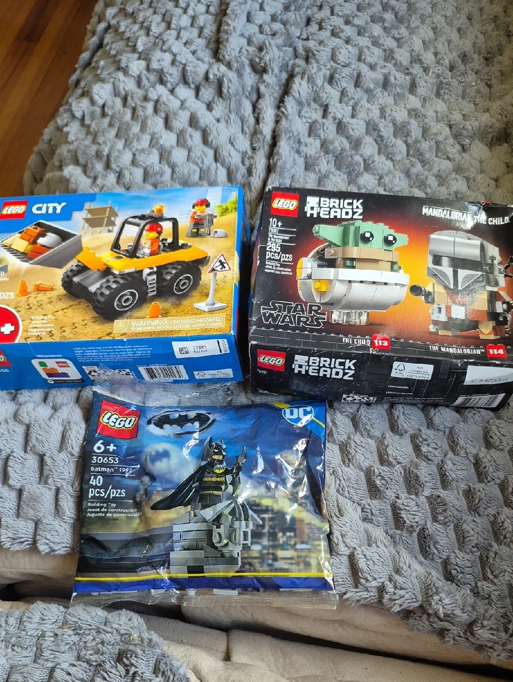 Lego Yellow, Black & Green Assorted Sets
